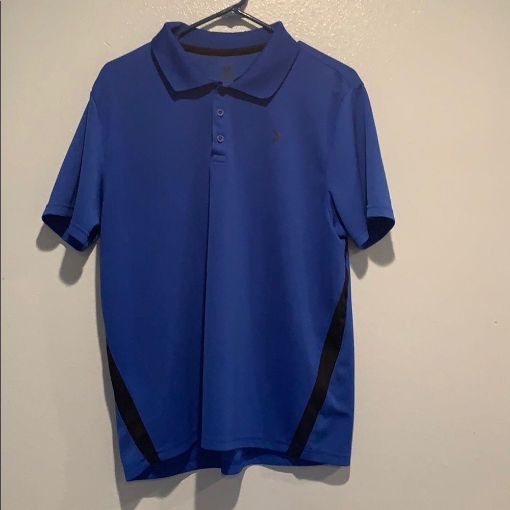 Active Old Navy Blue Athletic Large Polo